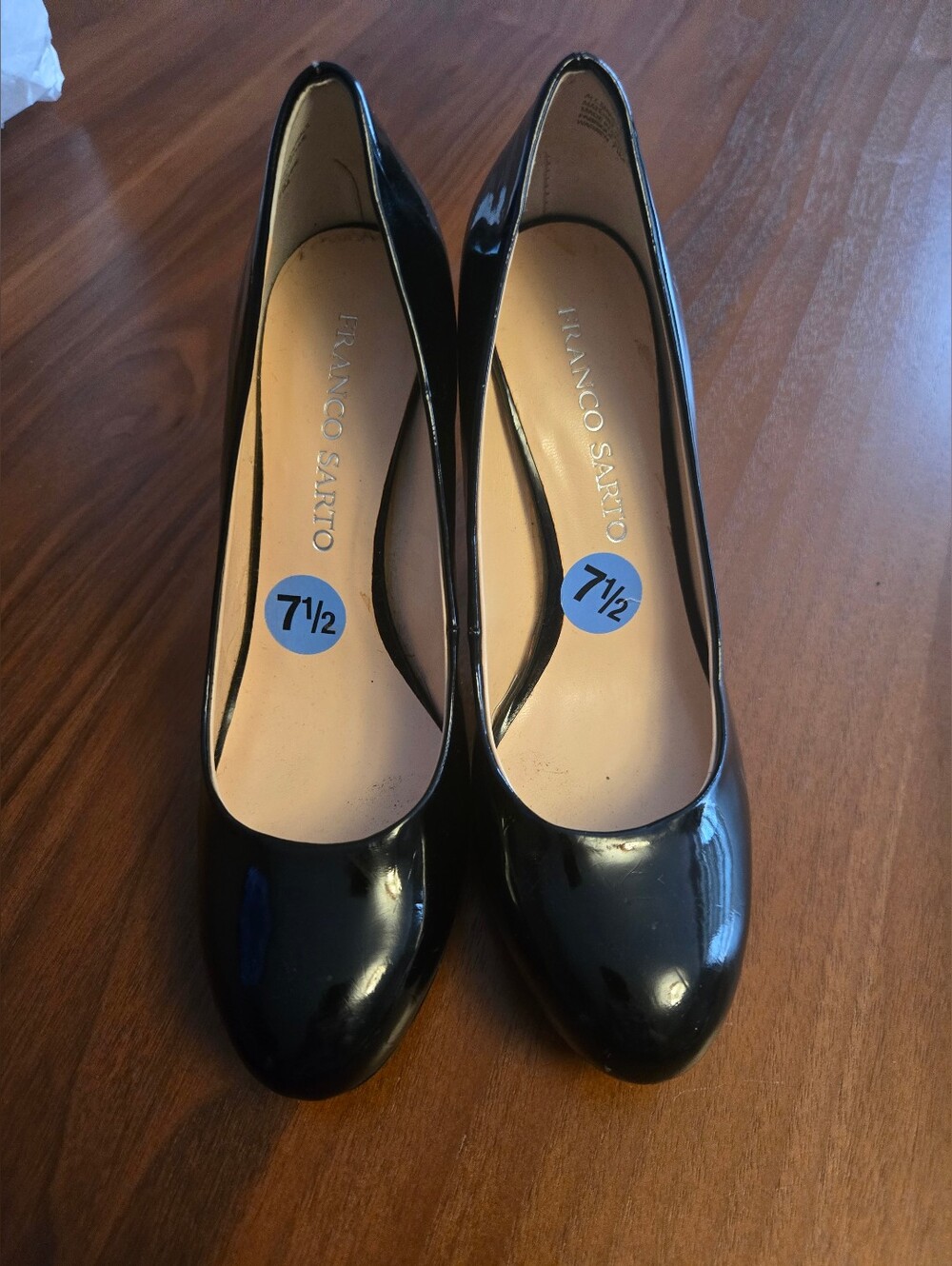 Franco Sarto Almond Toe Pump